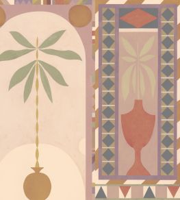 Jungle Arches Mural by Tres Tintas Pink Jungle Arches Mural by Tres Tintas Pink