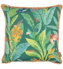 Jungle Boogie Cushion 50 x 50cm by Villa Nova Green Jungle Boogie Cushion 50 x 50cm by Villa Nova Green