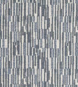Juno Jacquard Fabric by Clarke & Clarke Ink