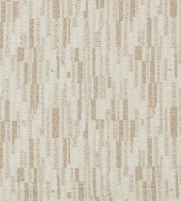 Juno Jacquard Fabric by Clarke & Clarke Linen Juno Jacquard Fabric by Clarke & Clarke Linen