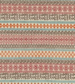 Jura Fabric by Marvic Red/Orange