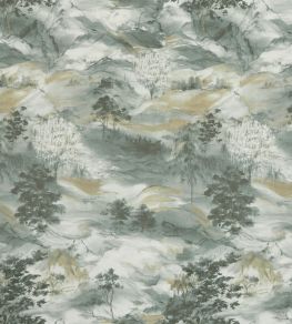 Pirin Fabric by Kai Eucalyptus Pirin Fabric by Kai Eucalyptus
