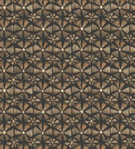 Kalahari Wallpaper by Cole & Son Spice & Black Kalahari Wallpaper by Cole & Son Spice & Black