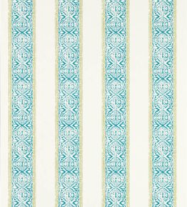 Kalamkari Wallpaper by Clarke & Clarke Teal Kalamkari Wallpaper by Clarke & Clarke Teal