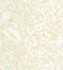 Kalea Wallpaper by Caselio Vert amande Kalea Wallpaper by Caselio Vert amande