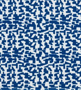 Kaleia Fabric by Clarke & Clarke Cobalt