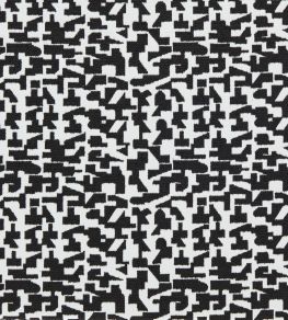 Kaleia Fabric by Clarke & Clarke Ebony