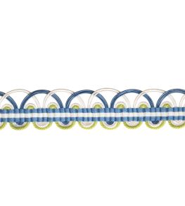 Kaleidoscope Braid Trimming by Samuel & Sons Forget-Me-Not Kaleidoscope Braid Trimming by Samuel & Sons Forget-Me-Not