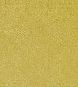 Kaleidoscope Fabric by James Hare Limoncello Kaleidoscope Fabric by James Hare Limoncello