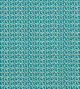 Kalpa Fabric by Clarke & Clarke Teal Kalpa Fabric by Clarke & Clarke Teal