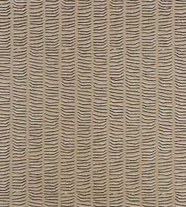 Kamet Fabric by Osborne & Little Wheat/Charcoal Kamet Fabric by Osborne & Little Wheat/Charcoal