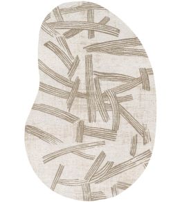 Kanji Peanut Rug by Louis De Poortere Dune Kanji Peanut Rug by Louis De Poortere Dune