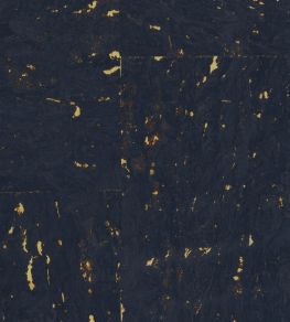 Kanoko Cork Wallpaper by Osborne & Little Indigo Kanoko Cork Wallpaper by Osborne & Little Indigo