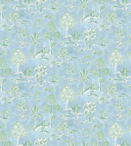 Karuna Fabric by Osborne & Little Sky/Leaf Karuna Fabric by Osborne & Little Sky/Leaf