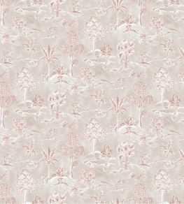 Karuna Fabric by Osborne & Little Taupe/Terracotta Karuna Fabric by Osborne & Little Taupe/Terracotta