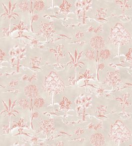 Karuna Wallpaper by Osborne & Little Taupe/Terracotta Karuna Wallpaper by Osborne & Little Taupe/Terracotta