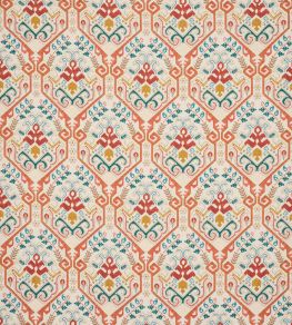 Kashmar Fabric by Jane Churchill Red Kashmar Fabric by Jane Churchill Red