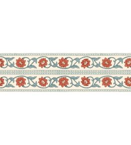 Kashmir Border Wallpaper by DADO Red Kashmir Border Wallpaper by DADO Red