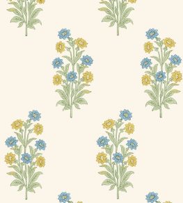 Kashmir Flower Wallpaper by DADO French Blue Kashmir Flower Wallpaper by DADO French Blue