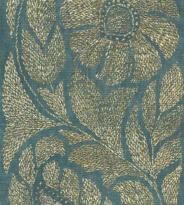 Kashmiri Fabric by Lewis & Wood Marmara Gold Kashmiri Fabric by Lewis & Wood Marmara Gold