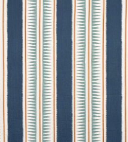Kasper Fabric by Jane Churchill Indigo/Teal Kasper Fabric by Jane Churchill Indigo/Teal
