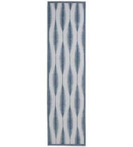 Kasuri Runner Rug by Scion Midnight Kasuri Runner Rug by Scion Midnight
