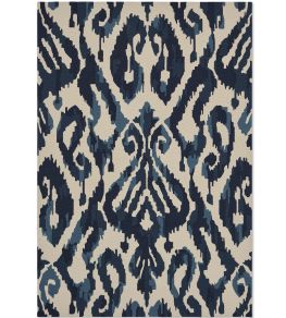 Kasuri Rug by Sanderson Indigo Kasuri Rug by Sanderson Indigo