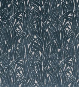 Kawaga Fabric by Camengo Navy Kawaga Fabric by Camengo Navy