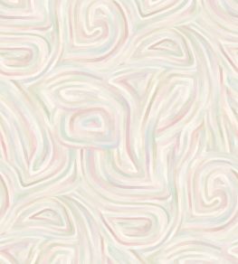 Kawakubo Wallpaper by Cole & Son Apple White & Rose Kawakubo Wallpaper by Cole & Son Apple White & Rose