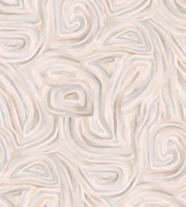 Kawakubo Wallpaper by Cole & Son Soft Apricot Kawakubo Wallpaper by Cole & Son Soft Apricot