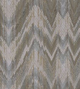 Keegan flame Fabric by Travers Neutral