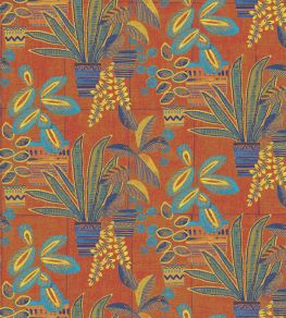 Kentis Wallpaper by Jannelli&Volpi Orange/Blue Kentis Wallpaper by Jannelli&Volpi Orange/Blue