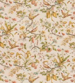 Kentwell Fabric by GP & J Baker Ochre/soft Red Kentwell Fabric by GP & J Baker Ochre/soft Red