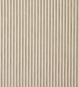 Kepple Stripe Fabric by Colefax and Fowler Olive