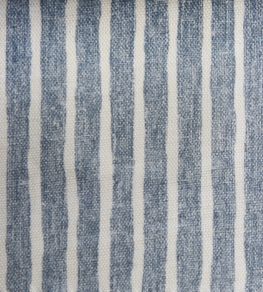 Kerala Stripe Fabric by Titley and Marr Prussian