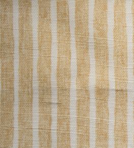 Kerala Stripe Fabric by Titley and Marr Yellow Ochre Kerala Stripe Fabric by Titley and Marr Yellow Ochre
