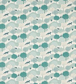 Kielder Fabric by Clarke & Clarke Mineral Kielder Fabric by Clarke & Clarke Mineral