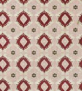 Kilim Fabric by Barneby Gates Red/Pink Kilim Fabric by Barneby Gates Red/Pink