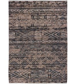 Kilim Rug by Louis De Poortere Black Rabat