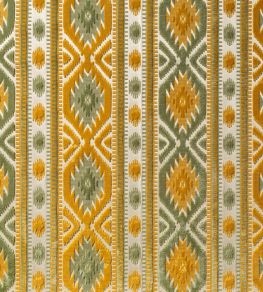Kilim Fabric by Marvic Honey/Celadon Kilim Fabric by Marvic Honey/Celadon