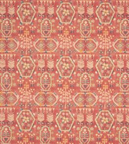 Kilver Fabric by Jane Churchill Red Kilver Fabric by Jane Churchill Red
