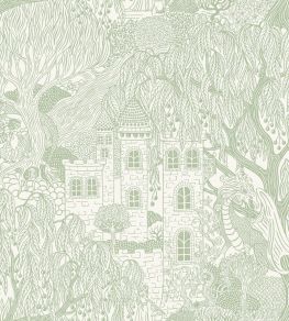Kingdom of the Willow Wallpaper by Borastapeter Green Kingdom of the Willow Wallpaper by Borastapeter Green