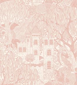 Kingdom of the Willow Wallpaper by Borastapeter Pink