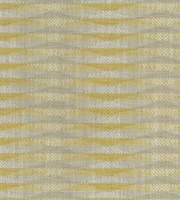 Kingham Fabric by Nina Campbell Citrine/Linen Kingham Fabric by Nina Campbell Citrine/Linen