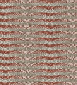 Kingham Fabric by Nina Campbell Russet/Taupe