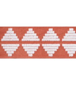 Kings Point Tape Trimming by Thibaut Coral Kings Point Tape Trimming by Thibaut Coral