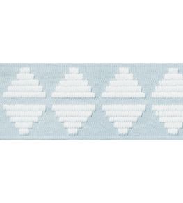 Kings Point Tape Trimming by Thibaut Mist Kings Point Tape Trimming by Thibaut Mist