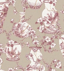 Kintsugi Pot Wallpaper by Jannelli&Volpi Pink Kintsugi Pot Wallpaper by Jannelli&Volpi Pink