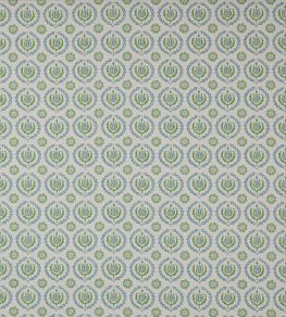Kira Fabric by Jane Churchill Green / Blue