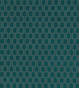 Bakerloo Fabric by Kirkby Design Teal Bakerloo Fabric by Kirkby Design Teal
